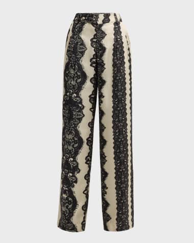 Libertine Venetian Lace Baggy Trousers