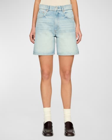 DL1961 Taylor Ultra High-Rise Denim Shorts