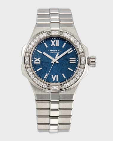 Chopard 33mm Alpine Eagle Diamond Watch with Bracelet Strap