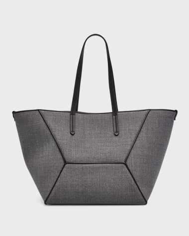 Brunello Cucinelli BC Duo Medium Shopper Wool Tote Bag