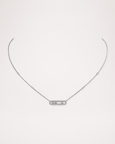 Messika BABY MOVE PAVE DIAMOND NECKLACE