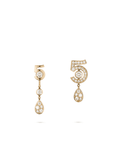 CHANEL ETERNAL N°5 TRANSFORMABLE EARRINGS
