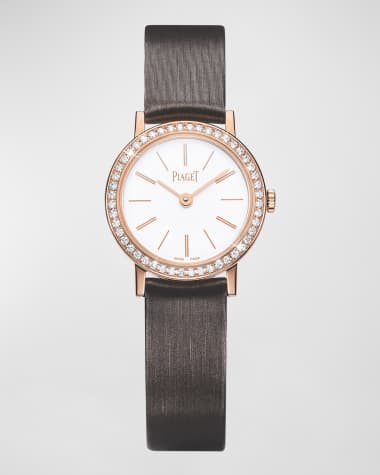 PIAGET Altiplano 24mm 18K Rose Gold Diamond Bezel Watch