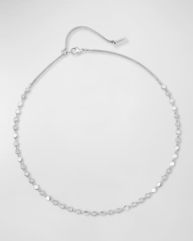 Messika D-Vibes 18K White Gold Necklace