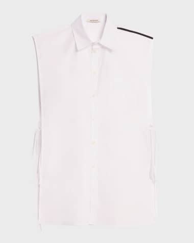 Peter Do Peter Shirt Vest with Side Ties