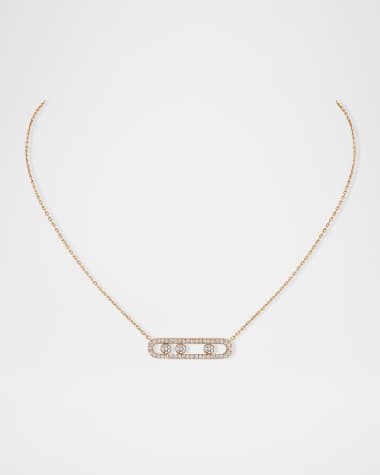 Messika MOVE PAVE DIAMOND NECKLACE