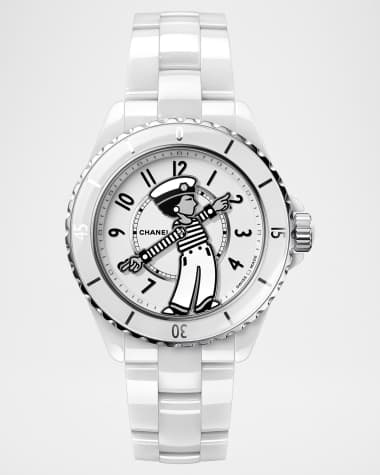 CHANEL MADEMOISELLE J12 LA PAUSA WATCH, 38 MM