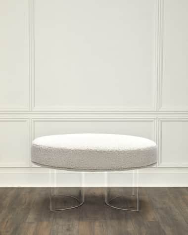 Interlude Home Nova Classic Ottoman