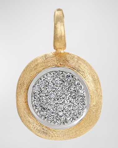 Marco Bicego Jaipur 18k Yellow Gold Medium Pendant with Diamonds