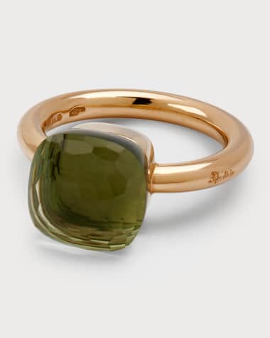 Pomellato Nudo 18K Rose Gold Classic Gemstone Ring