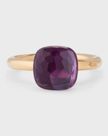 Pomellato Nudo 18K Rose Gold Classic Gemstone Ring