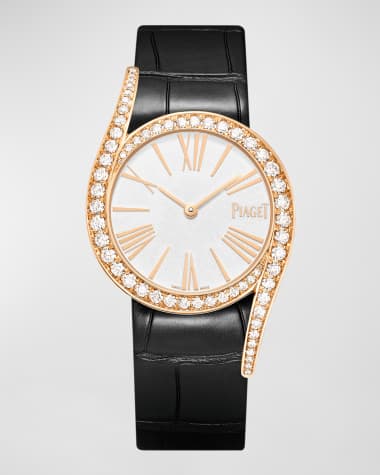 PIAGET Limelight Gala 32mm 18K Rose Gold Diamond Auto Watch