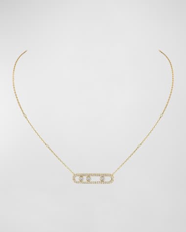 Messika MOVE PAVE DIAMOND NECKLACE