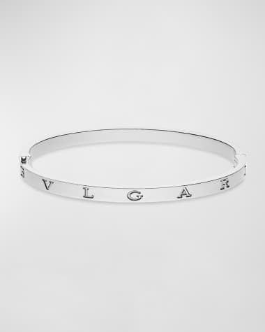 BVLGARI BVLGARI BVLGARI 18K White Gold Plain Bangle