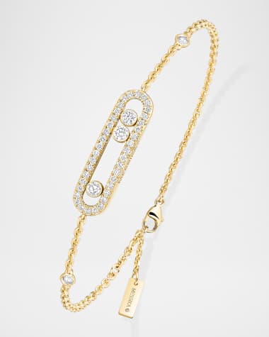 Messika BABY MOVE PAVE DIAMOND BRACELET