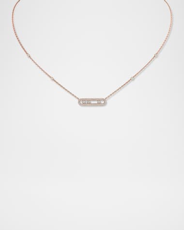 Messika BABY MOVE PAVE DIAMOND NECKLACE