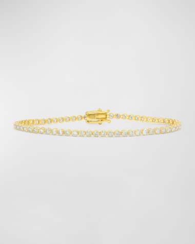 Stevie Wren Classic Diamond 18K Tennis Bracelet