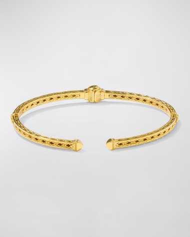 Konstantino 18K Yellow Gold Sphinx Cuff Bracelet