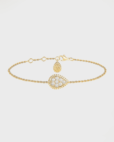 Boucheron Serpent Boheme 18K Yellow Gold Diamond Bracelet