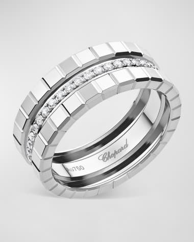 Chopard Ice Cube 18K White Gold Diamond Ring