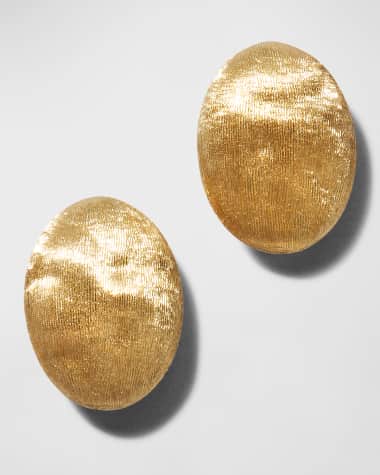 Marco Bicego Large Siviglia Stud Earrings in 18k Gold