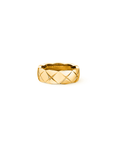 CHANEL YELLOW GOLD COCO CRUSH RING