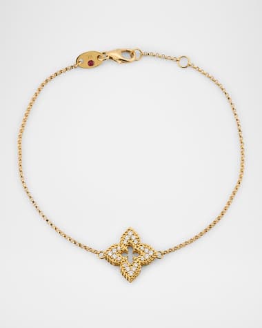 Roberto Coin 18K Yellow Gold Diamond Venetian Princess Bracelet