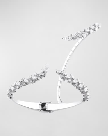 Yeprem 18k White Gold Diamond Hand Piece