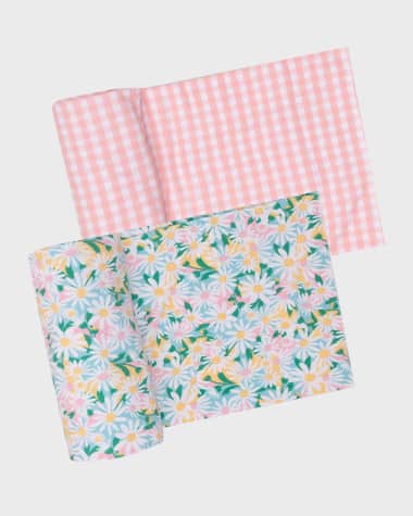 Angel Dear Girl's Sunflower 2-Piece Blanket Set