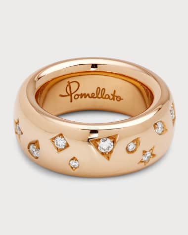 Pomellato Iconica 18K Rose Gold Diamond Ring