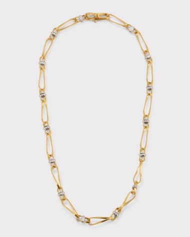 Marco Bicego 18K Yellow Gold Marrakech Onde Single Link Necklace