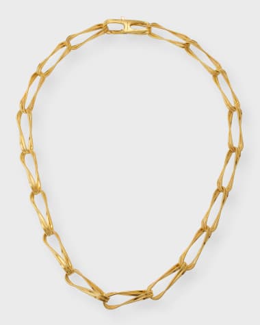 Marco Bicego 18K Gold Marrakech Double Link Necklace