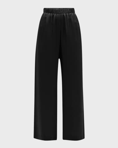 Sablyn Brynn Wide-Leg Silk Pants