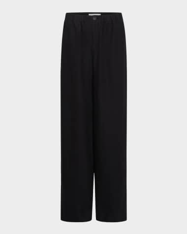 Vince Hemp Wide-Leg Utility Pants