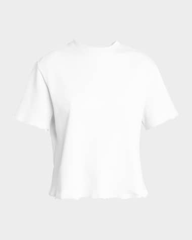 Loewe Distressed Short-Sleeve Boxy T-Shirt