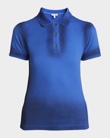 Loewe Spray-Paint Short-Sleeve Polo Shirt
