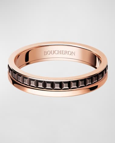 Boucheron Quatre Follies Gold Band Ring, EU 59 / US 8.75