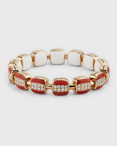 Picchiotti Xpandable Reversible Bracelet with Pave Diamonds
