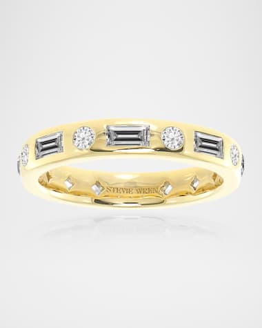 Stevie Wren Bag and Round Eternity Ring