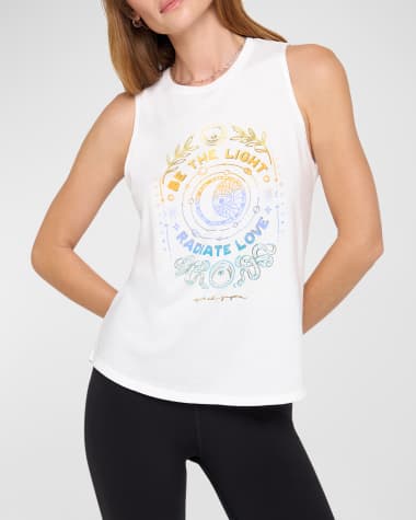 Spiritual Gangster The Light Jade Muscle Tank