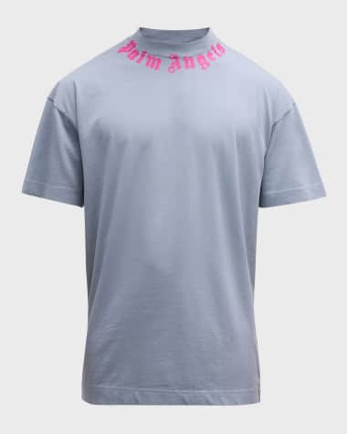 Palm Angels Men's Neck Logo T-Shirt