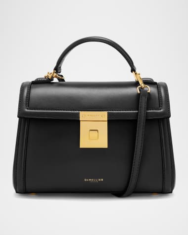 DeMellier The Paris Leather Top-Handle Bag