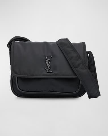 Saint Laurent Men's Niki YSL Messenger Bag in Nylon