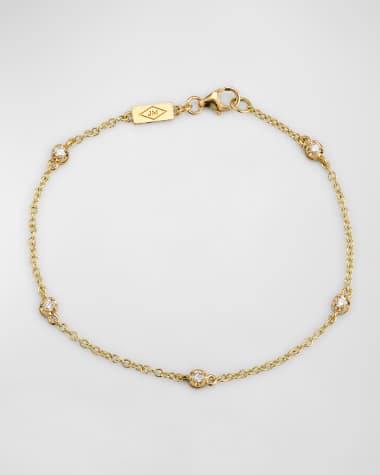 Jennifer Meyer 5 Illusion-Set Diamond Bracelet