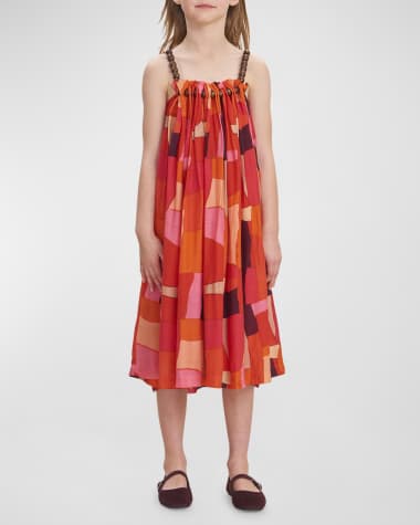 Cult Gaia Girl's Hina Beaded Dress, Size 4-12