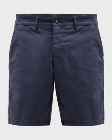 PAIGE Men's Phillips Stretch Sateen Chino Shorts