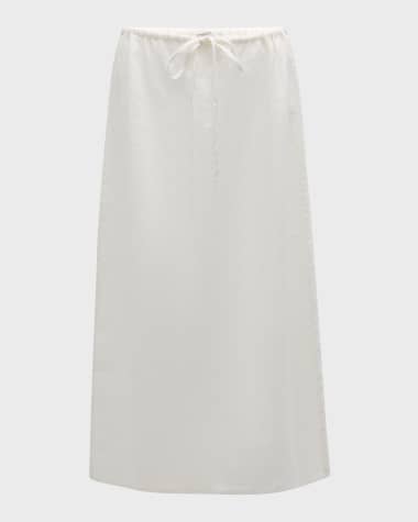 Rails Monet Linen Midi Skirt