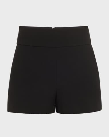 Alice + Olivia Donald High-Waist Shorts