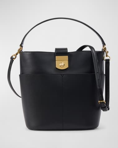Veronica Beard The Crest Lock Bucket Bag