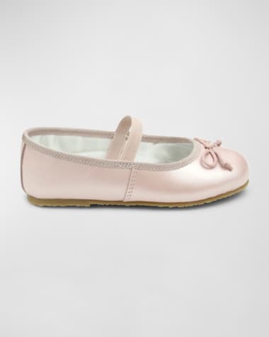 L'Amour Shoes Girl's Alia Ballerina Flats, Baby/Toddler/Kids